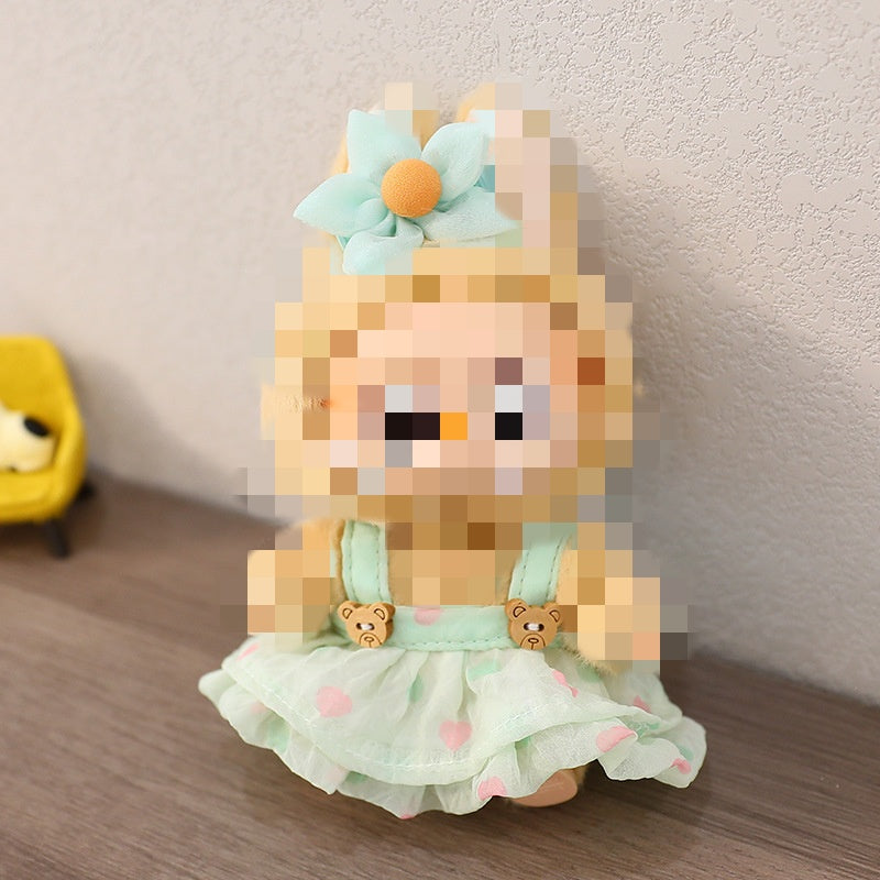 Pendant Clothes Doll Clothes Love Bear Dress