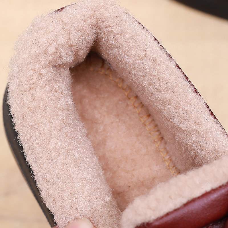 Women's Waterproof Non-slip Warm And Fleece-lined Cotton Shoes
