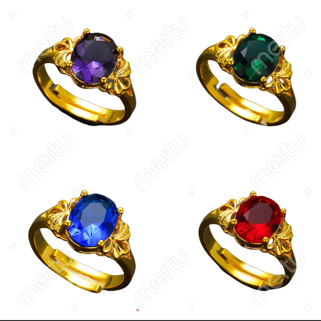 Niche High-end Affordable Luxury Ruby Ring