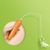 2 In 1 Pet Cat Toy With Feather For Self-play Cat Turntable Pets Supplies Cat Toy Toys Cats Items Products TRENDFLOW