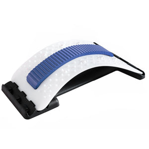 Blue and white