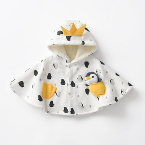 Full Printed Penguin Cloak02