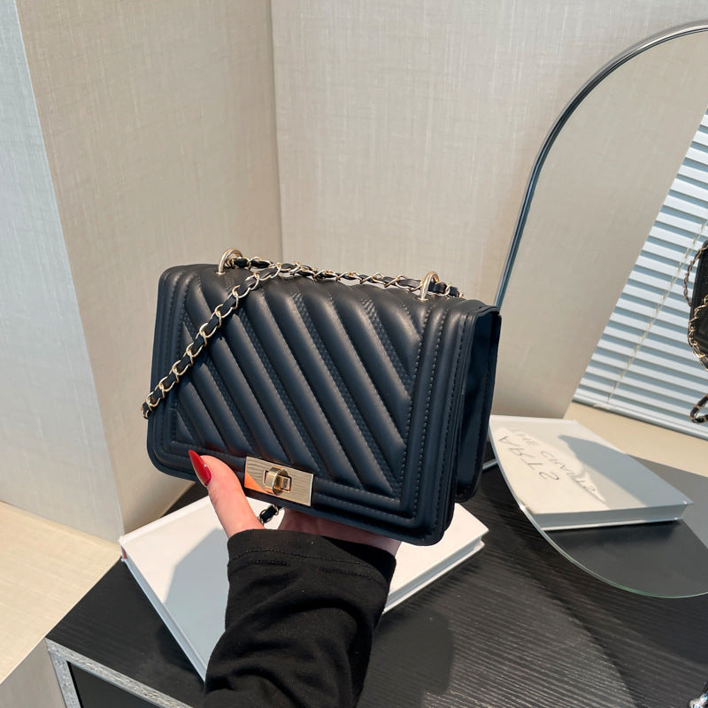 Fashionable Western-style Minimalist Casual Single-shoulder Crossbody Bag