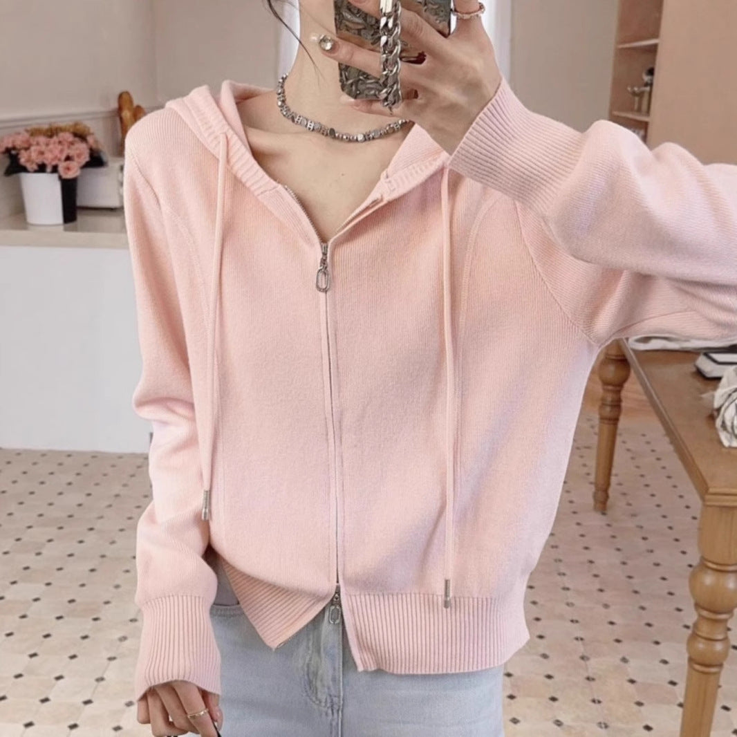 Spring Fashion Elegant Hoodie Casual Top