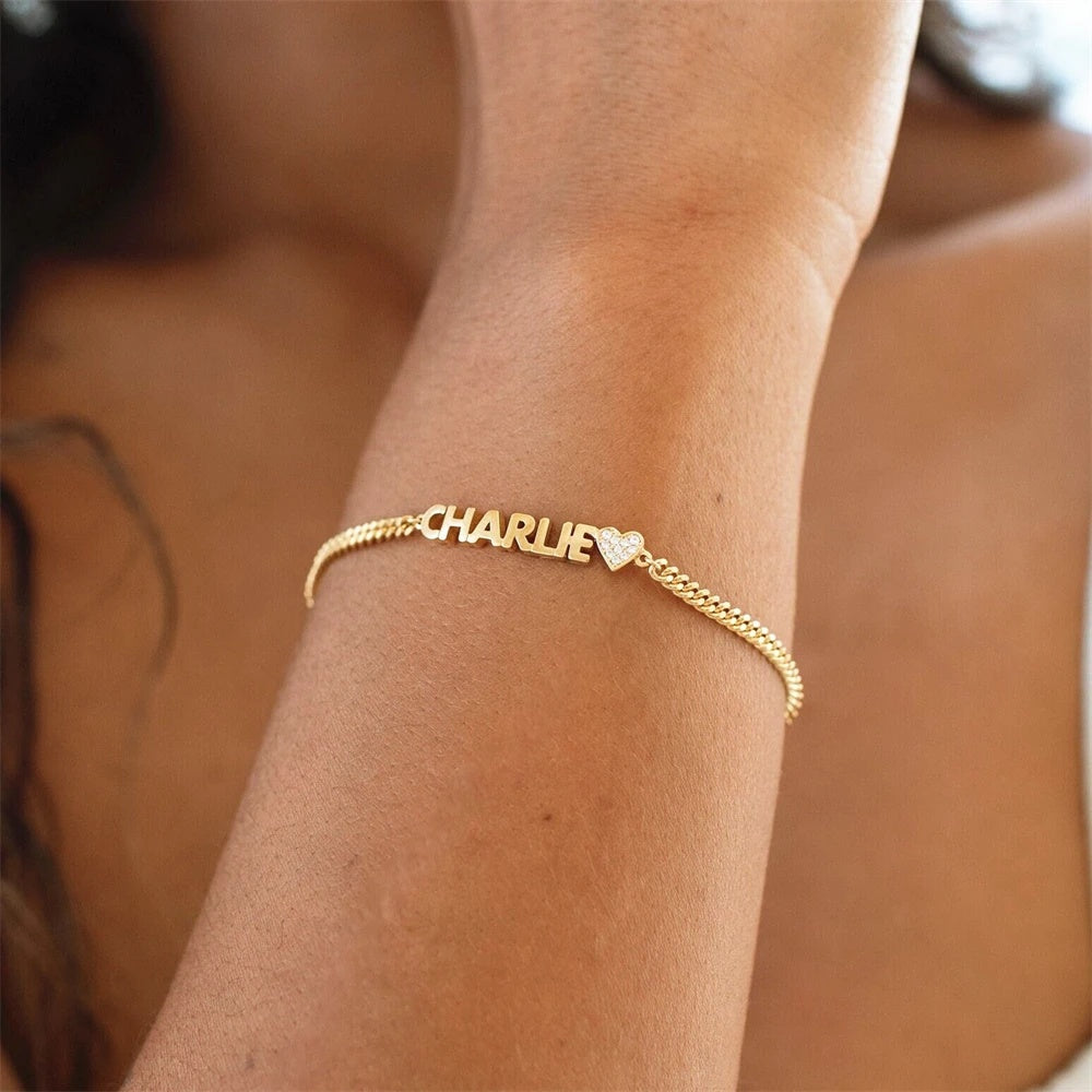 Simple Stainless Steel Custom-made Bracelet