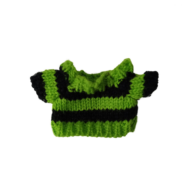 10cm Doll Clothes Replacement Sweater Figurine Doll Small Clothes Accessories