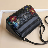 A Multi-layered Crossbody Bag With A Fashionable Large-capacity Embroidered Thread Design TRENDFLOW
