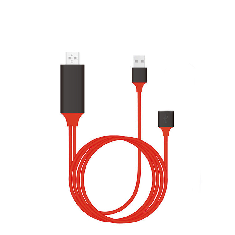 Cavo di proiezione per telefono cellulare tre in uno da tipo C a HDMI