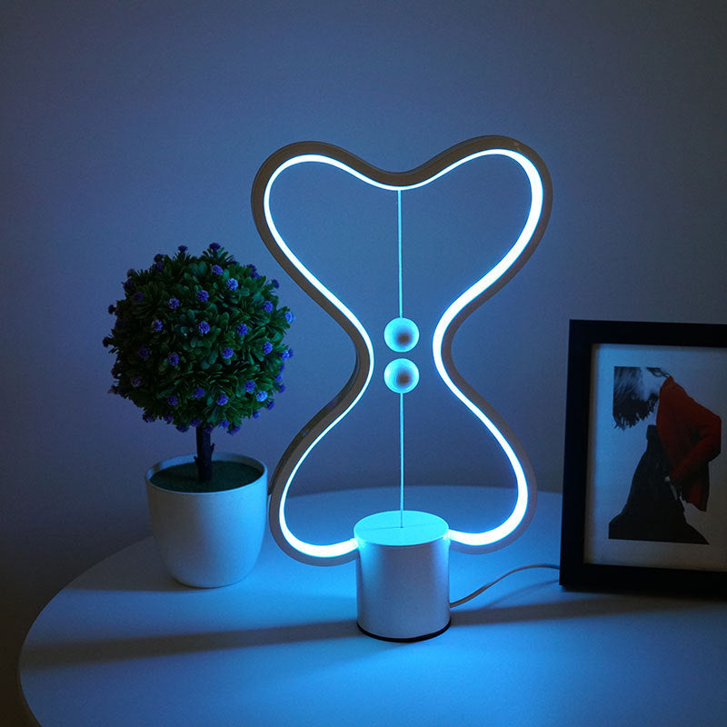 7 Colors Balance Lamp LED Night Light USB Powered Home Decor Bedroom Office Table Night Lamp Light TRENDFLOW
