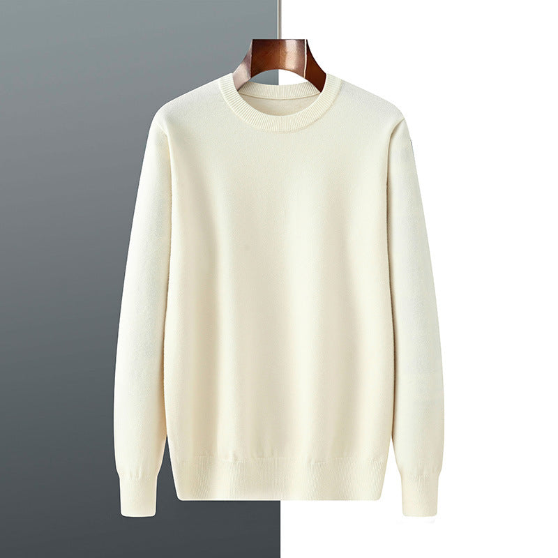 Men's Crew-neck Pullover Long-sleeve Sweater