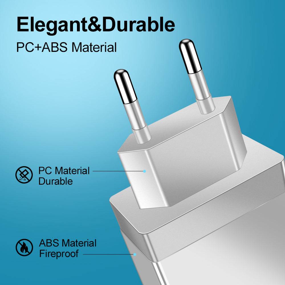 Caricabatterie USB Quick Charge 3.0 4 Adattatore per telefono per tablet Caricabatterie portatile da parete Caricabatterie rapido