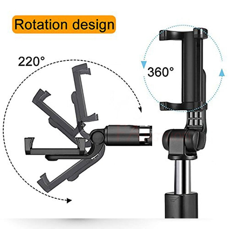 Compatibile con Apple, treppiede selfie stick mobile universale live triangolo staffa One Bluetooth Selfie Artifact