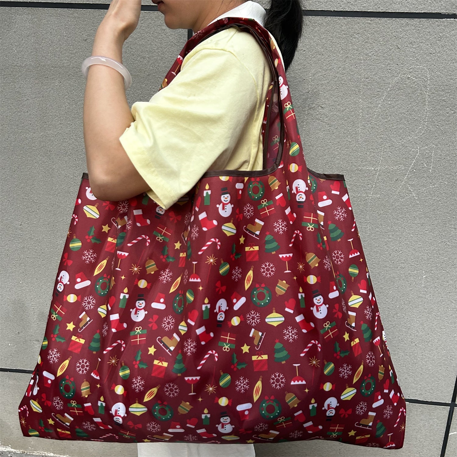 One-shoulder Santa Claus Gift Bag