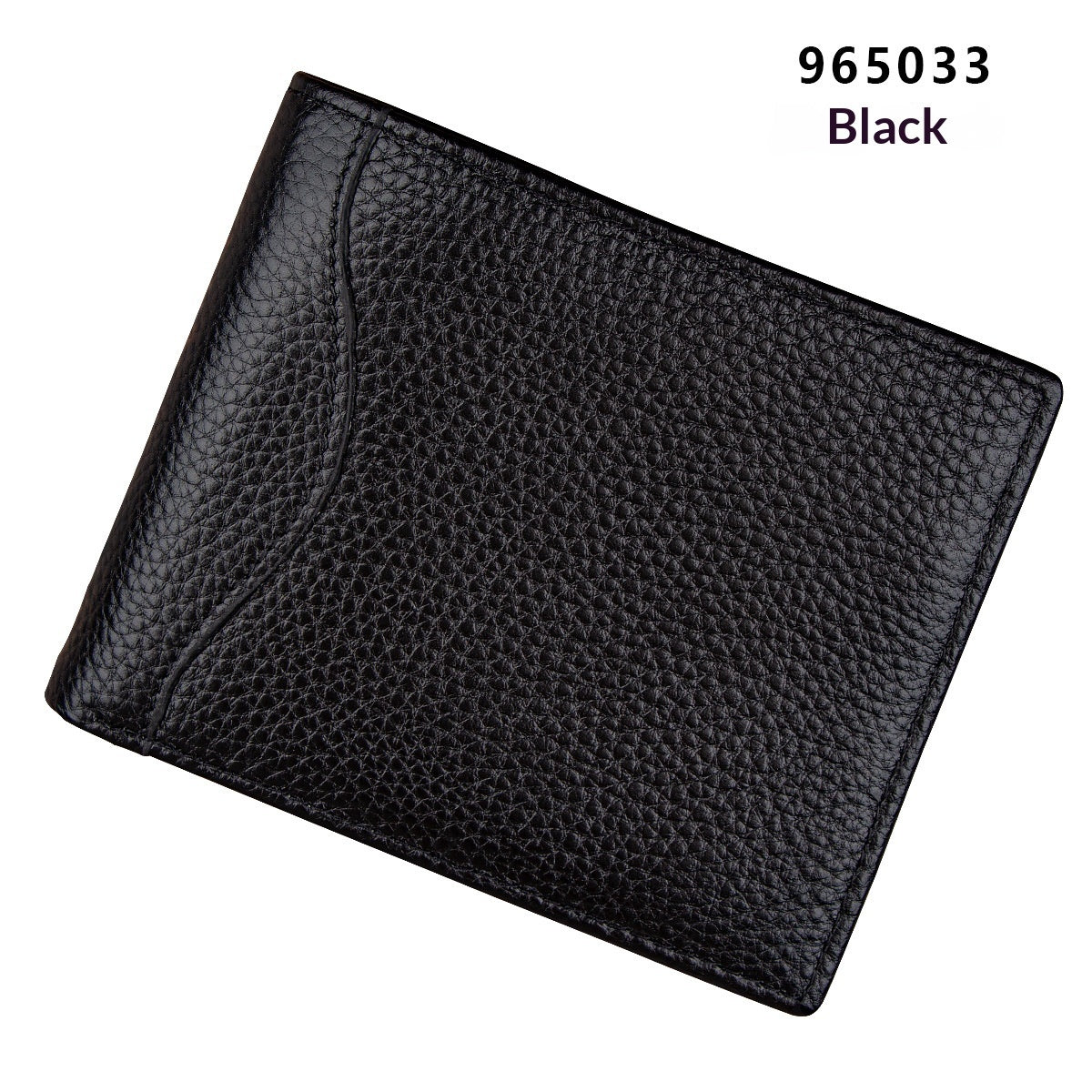 Men's Anti-Scanning RFID High-Capacity Credit Card Holder Made From First-Layer Cowhide Leather