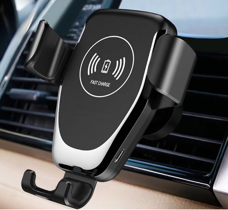 Compatibile con Apple, caricabatterie wireless Qi per auto per 11 Pro Xs Max X 18w ricarica rapida