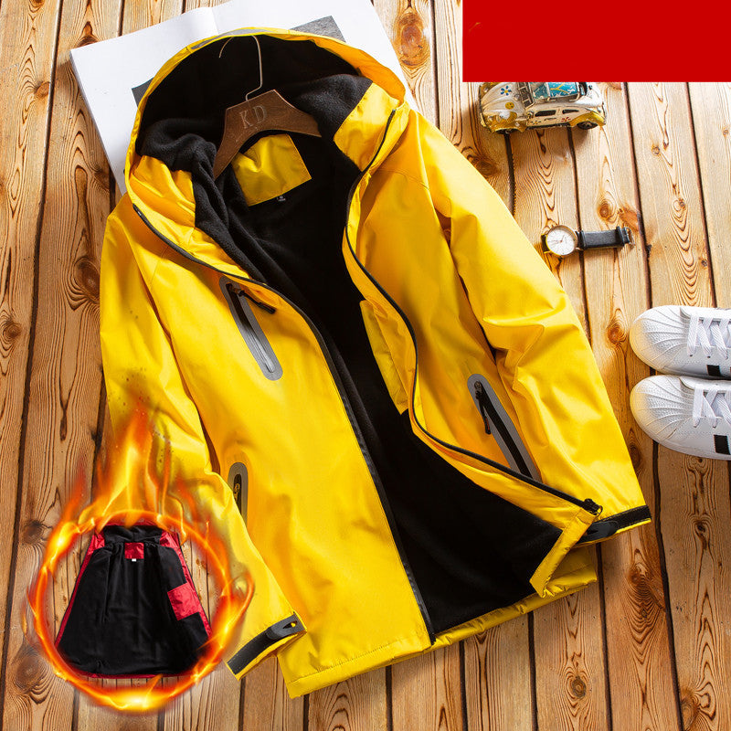 Giacca imbottita da uomo, giacca invernale per padre di mezza età