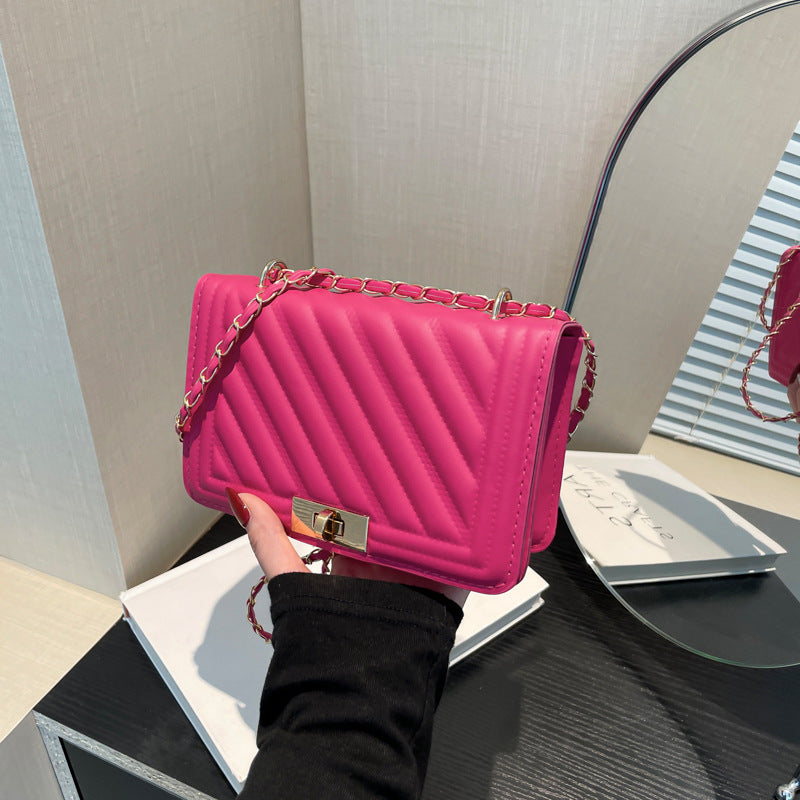 Fashionable Western-style Minimalist Casual Single-shoulder Crossbody Bag