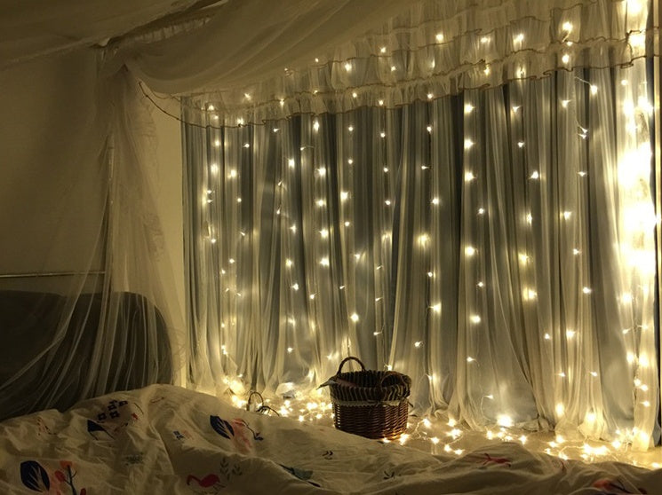 Luci a LED per tende natalizie