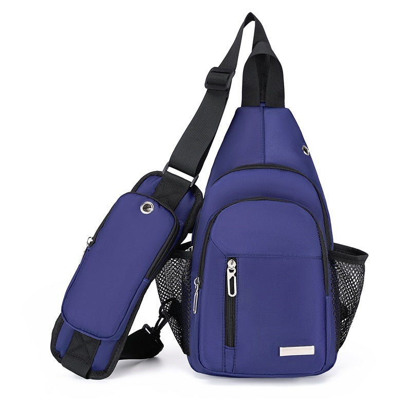 Large-capacity Fashionable Chest Backpack For Outdoor Activities