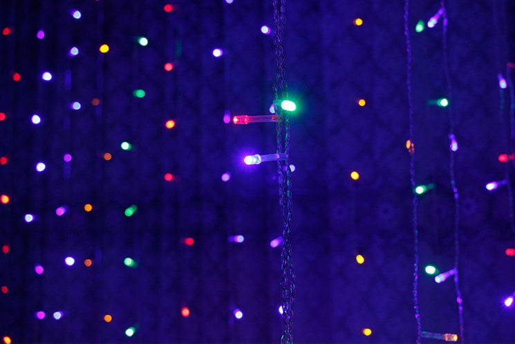 Luci a LED per tende natalizie