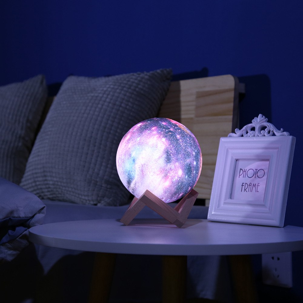 3D Printing Lunar Light Painting Creative Gift Night Light TRENDFLOW