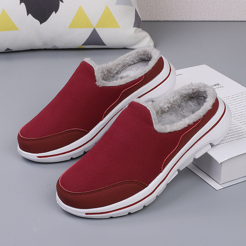 Womens Casual Platform Shoes With Half-support Design