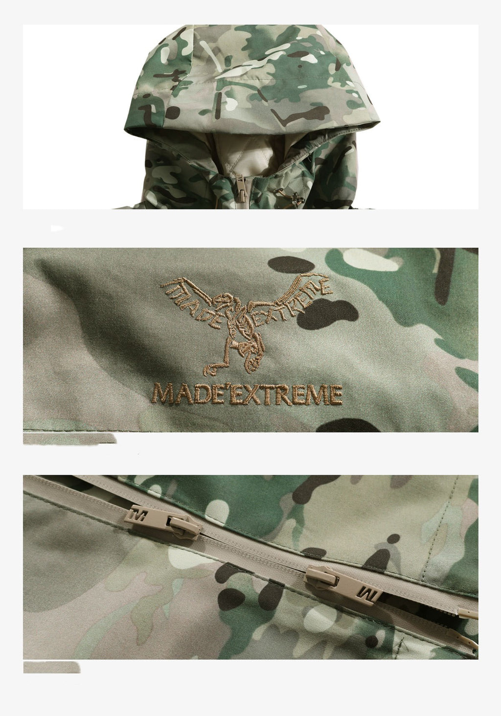 Camouflage Winter Thickened Cotton Jacket