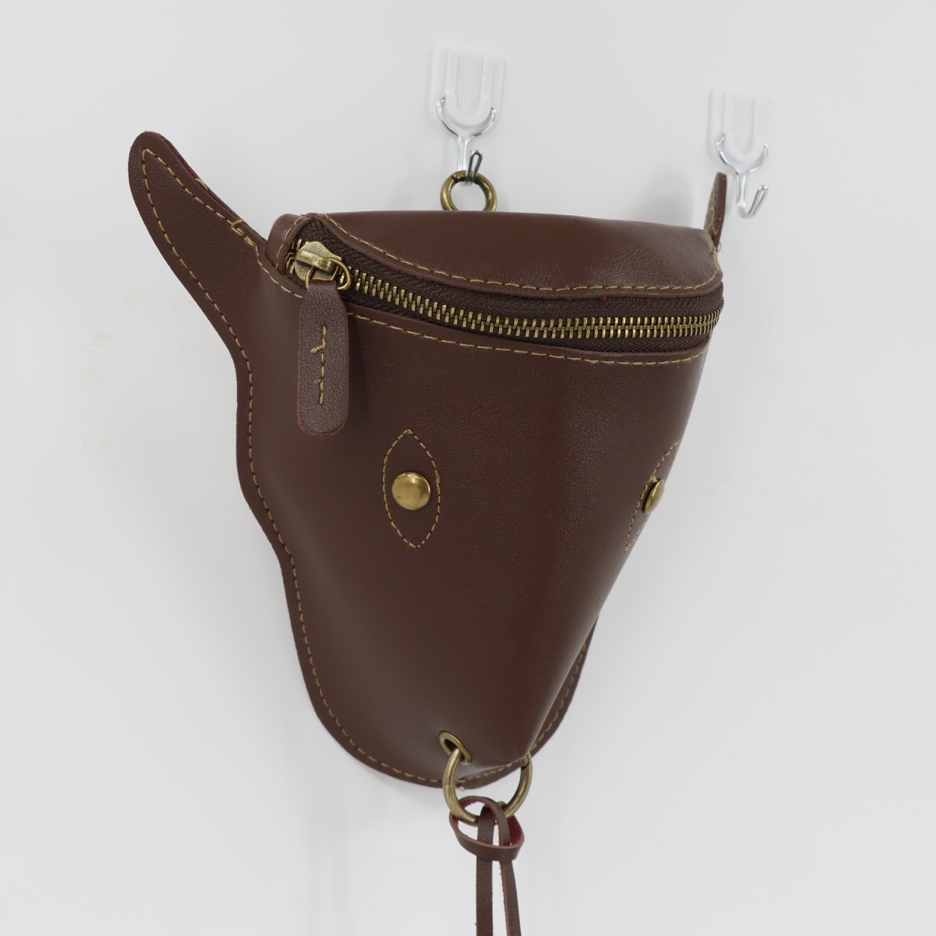 Men's Belt Ox-head Waist Bag