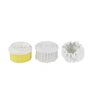 Three brush heads