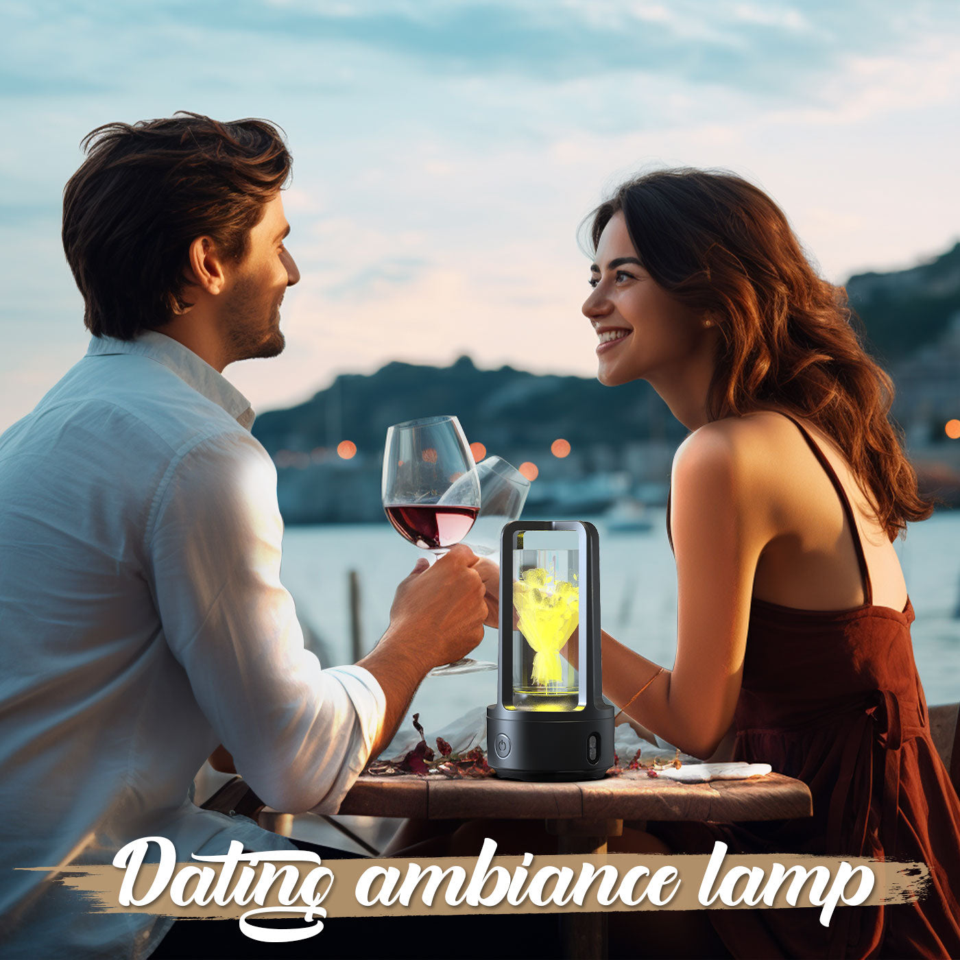 Lampada da notte con altoparlante Bluetooth e audio 2 in 1 creativa, regalo di San Valentino, con tocco.