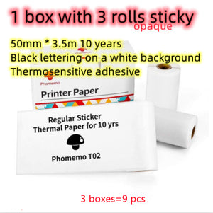 Printer paper 3pcs