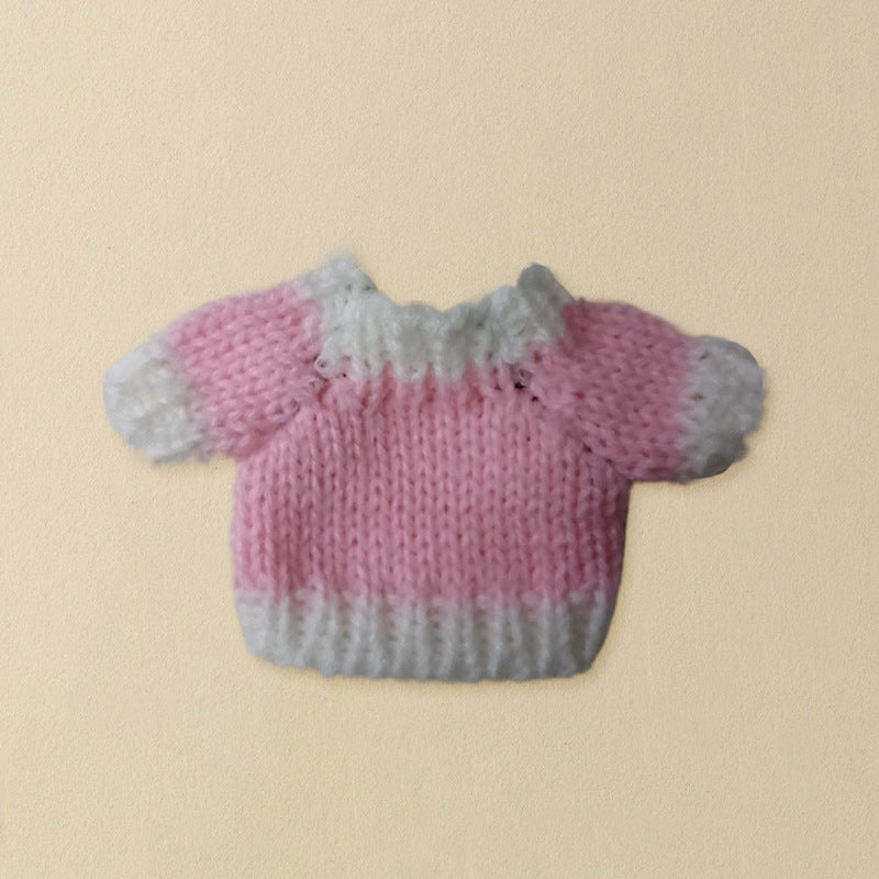 10cm Doll Clothes Replacement Sweater Figurine Doll Small Clothes Accessories