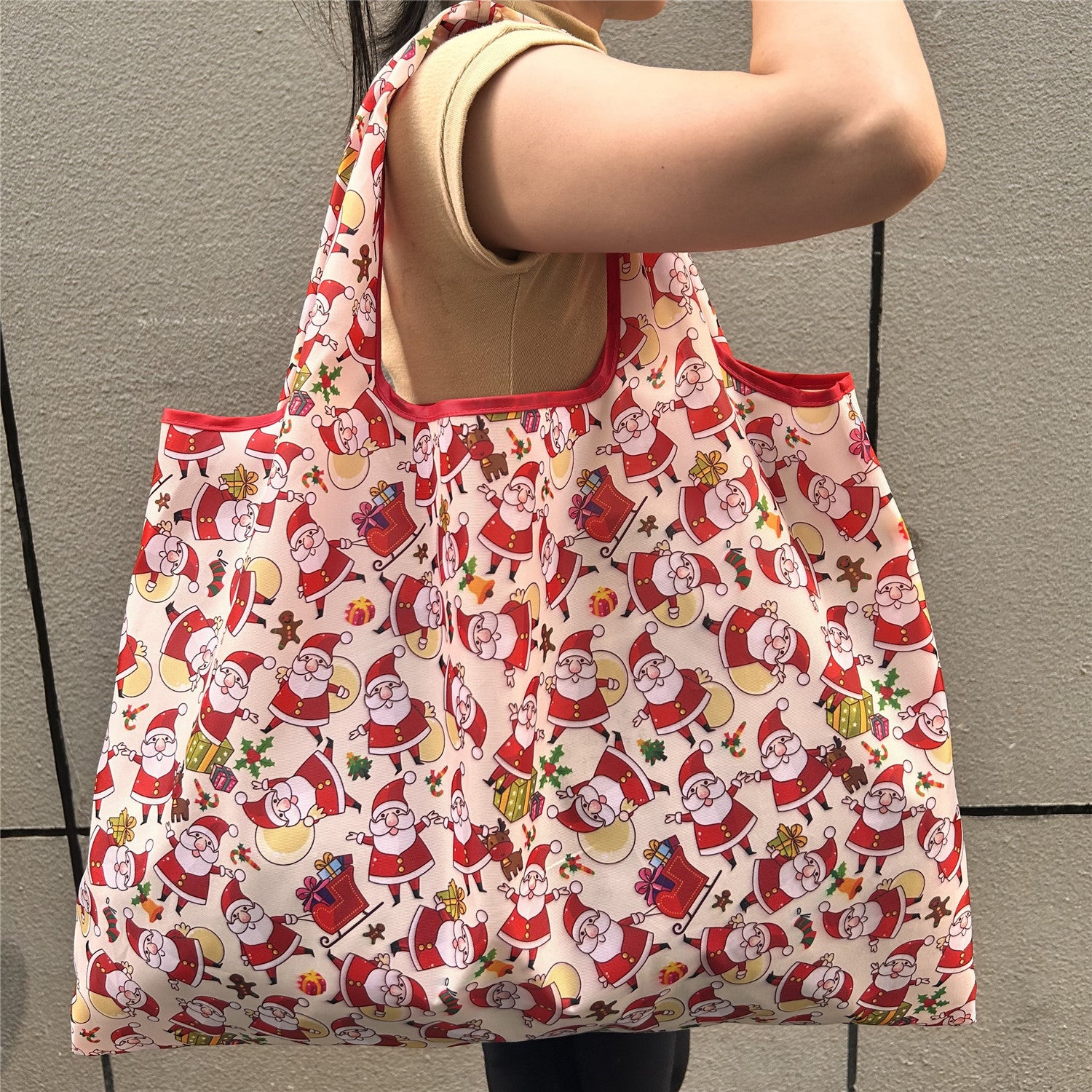 One-shoulder Santa Claus Gift Bag