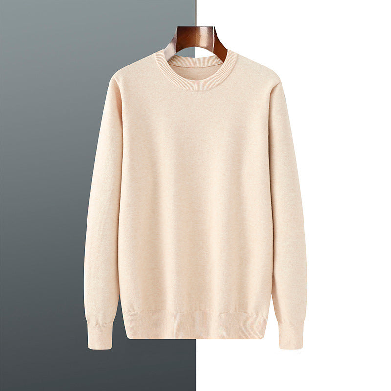 Men's Crew-neck Pullover Long-sleeve Sweater
