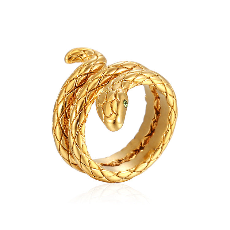 Cool, Minimalist Snake Ring For Women