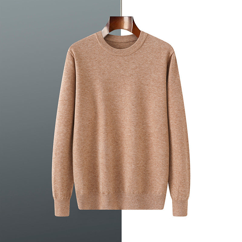 Men's Crew-neck Pullover Long-sleeve Sweater