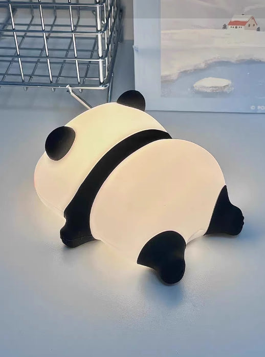 Simpatiche luci notturne in silicone a forma di pecora, lampada da camera da letto per bambini, decorazione per la cameretta, luce notturna ricaricabile con regolazione del tempo e dell'intensità luminosa