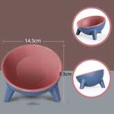 Cat Dog Bowl With Stand Pet Feeding Food Bowls Dogs Bunny Rabbit Nordic Color Feeder Product Supplies Pet Accessories TRENDFLOW