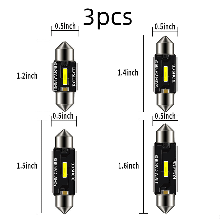 Car led car reading light
