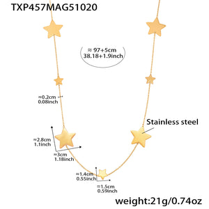 TXP457 Gold Sweater Chain
