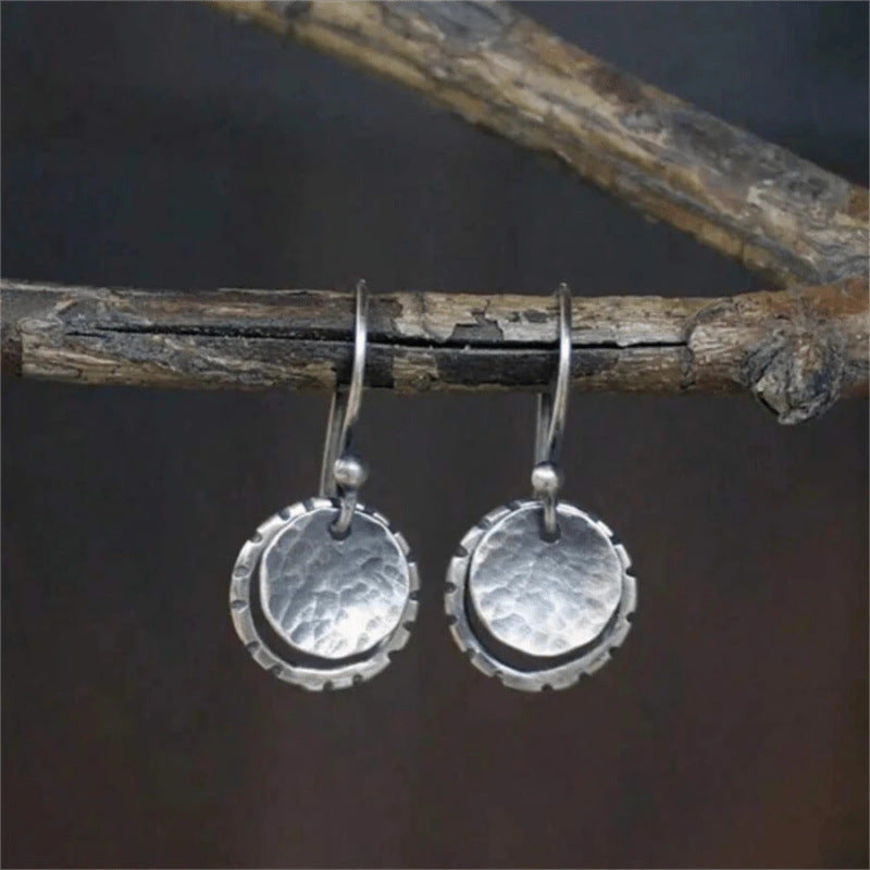 Fashionable Vintage Hollow Hoop Earrings