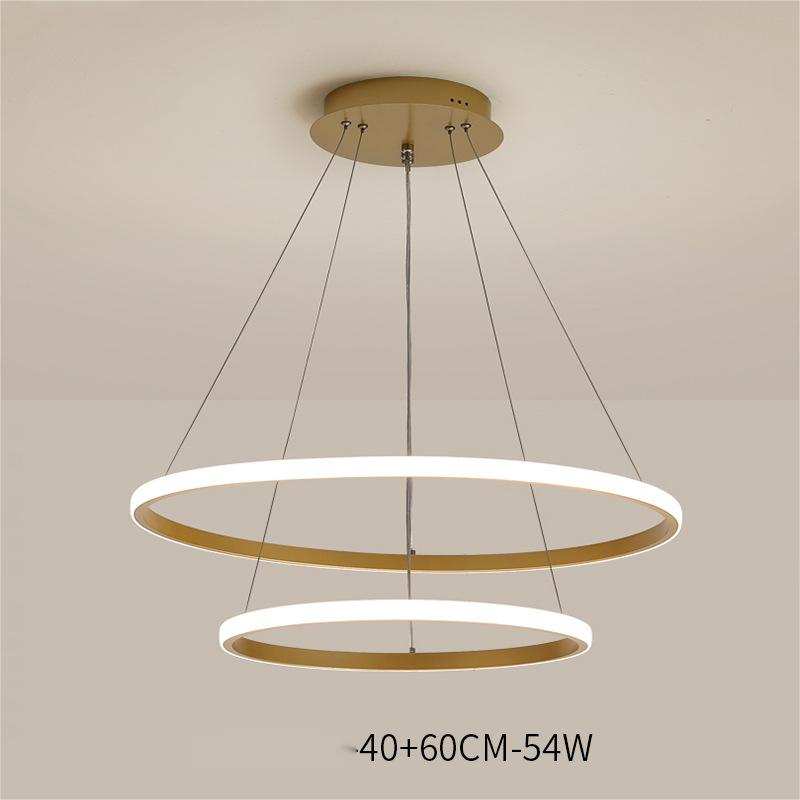 Lampadario per soggiorno, lampada da sala da pranzo, lampadario semplice e intelligente per la casa