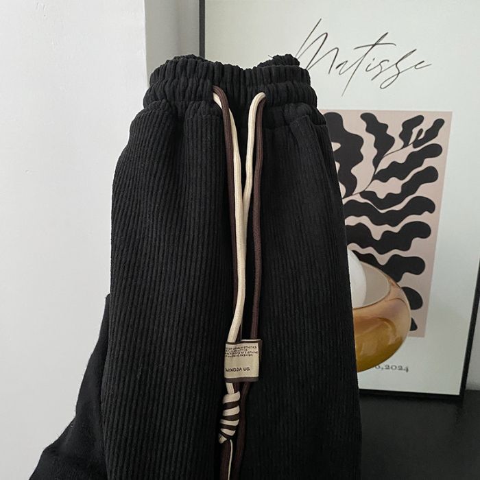 Women's Cozy Fluffy Thickened Leisure Pants For Autumn And Winter