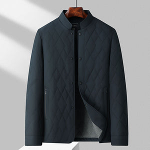 Stand Collar Shrimp Blue Color