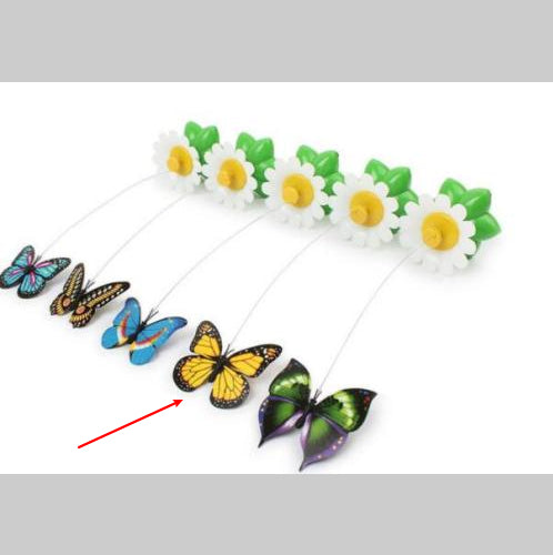 Electric Automatic Rotating Flower Pet Products
