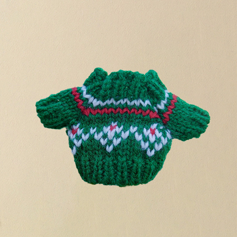 10cm Doll Clothes Replacement Sweater Figurine Doll Small Clothes Accessories