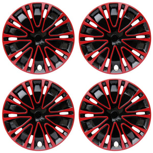 Red and black