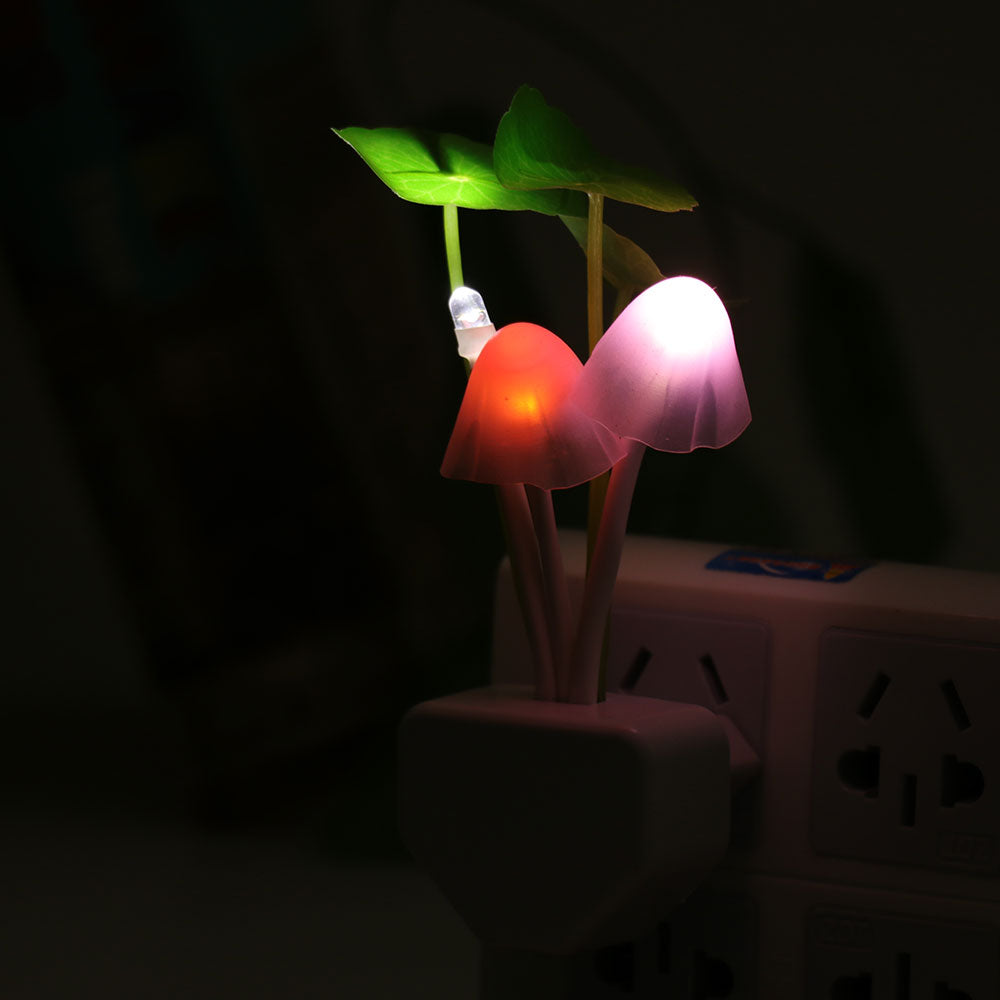 Color LED Mushroom Light, 3 Colors, With Sensor, Novelty, 220v TRENDFLOW