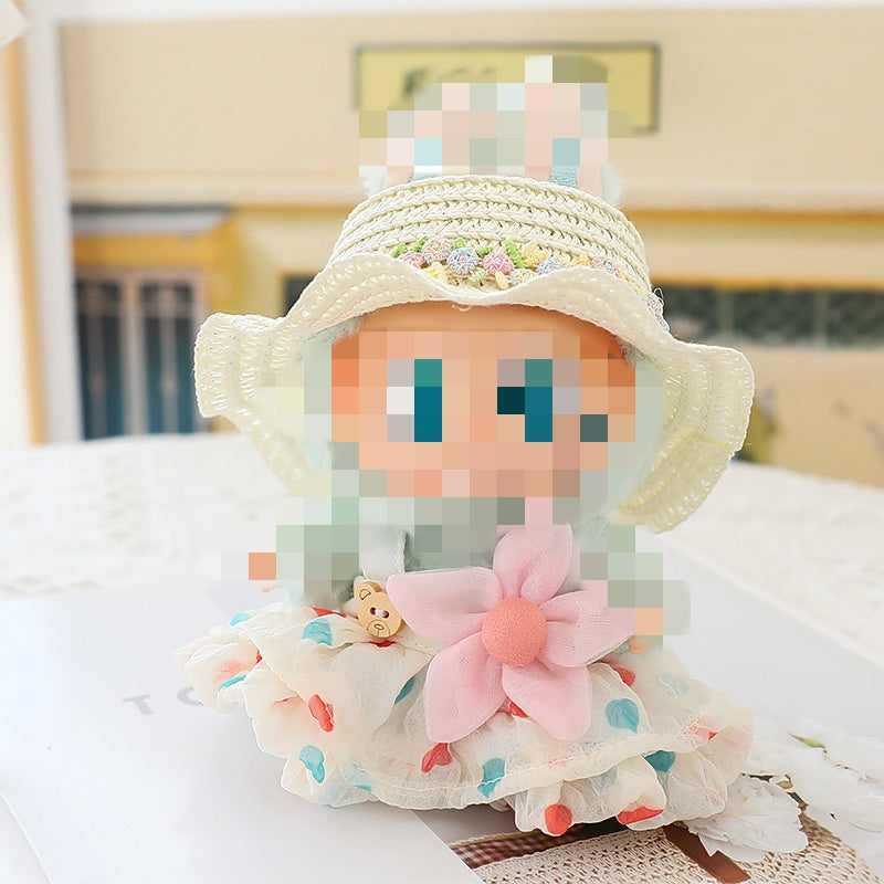 Pendant Clothes Doll Clothes Love Bear Dress