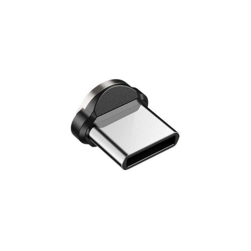 Cavo dati, cavo di ricarica magnetico rotondo con ventosa cieca da 540 gradi, cavo magnetico piegato tre in uno